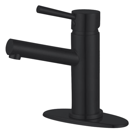 Concord Single - Handle Single Hole Deck Mount Bathroom Sink Faucets with Push Pop Up - BUILDMYPLACE