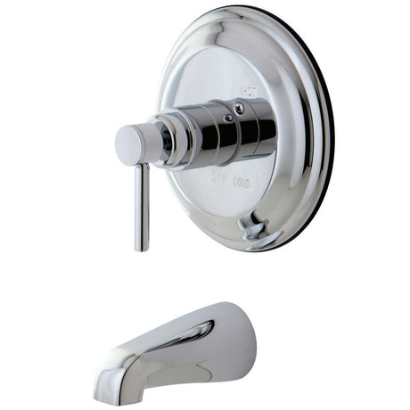 Concord Tub & Shower Faucet In Metal Lever Handle - BUILDMYPLACE