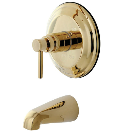 Concord Tub & Shower Faucet In Metal Lever Handle - BUILDMYPLACE