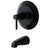Concord Tub & Shower Faucet In Metal Lever Handle - BUILDMYPLACE