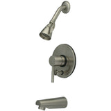 Concord Tub & Shower Faucet With Diverter & Handle - BUILDMYPLACE