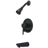 Concord Tub & Shower Faucet With Diverter & Handle - BUILDMYPLACE