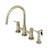 Concord Two Handle Bridge Kitchen Faucet With Brass Side Sprayer - BUILDMYPLACE