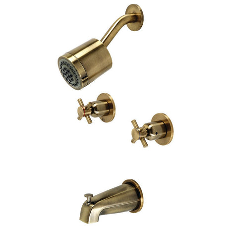 Concord Two Handle Tub and Shower Faucet - BUILDMYPLACE