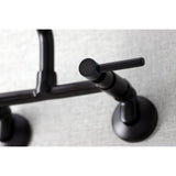 Concord Two Handle Wall Mount Kitchen Faucet - BUILDMYPLACE