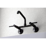 Concord Two Handle Wall Mount Kitchen Faucet - BUILDMYPLACE