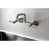 Concord Two Handle Wall Mount Kitchen Faucet - BUILDMYPLACE