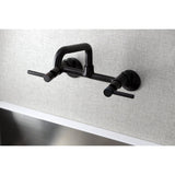 Concord Two Handle Wall Mount Kitchen Faucet - BUILDMYPLACE