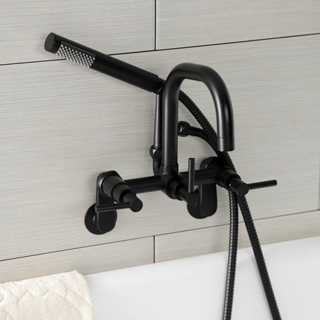 Concord Wall Mount Clawfoot Tub Faucet - BUILDMYPLACE