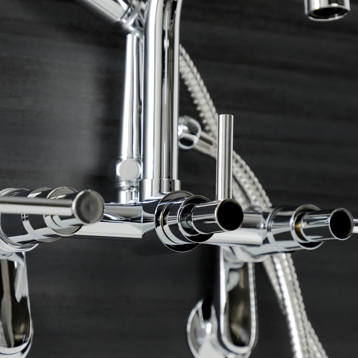 Concord Wall Mount Clawfoot Tub Faucet - BUILDMYPLACE