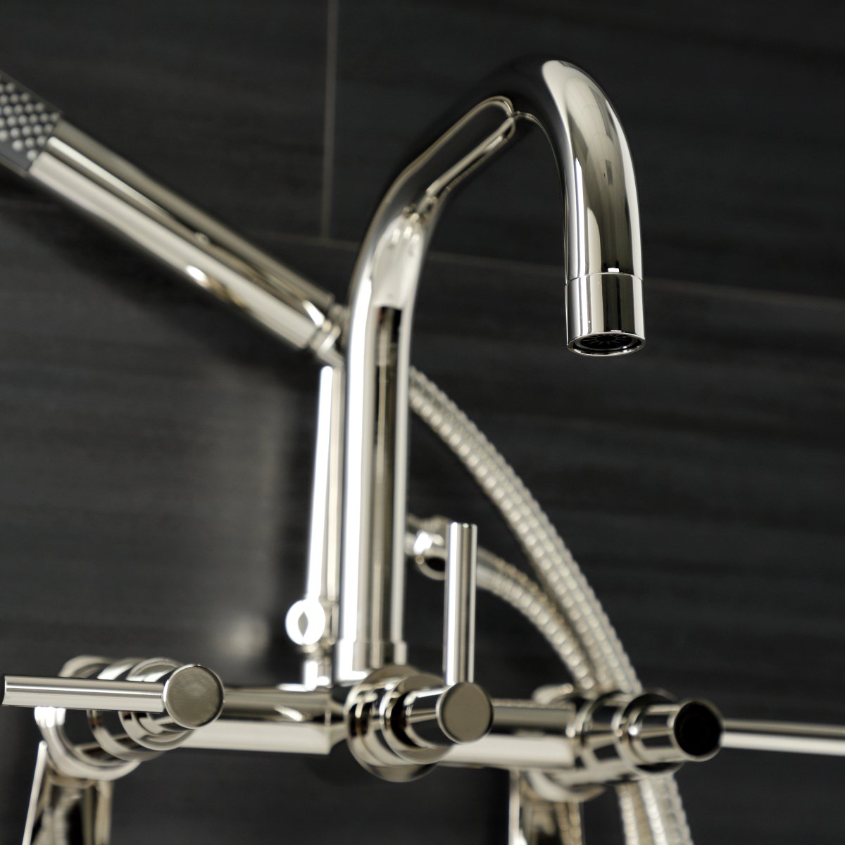 Concord Wall Mount Clawfoot Tub Faucet - BUILDMYPLACE