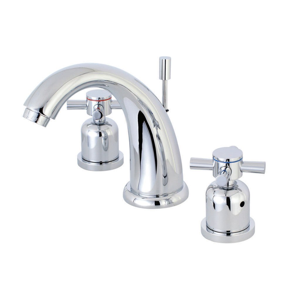 Concord Widespread 8 Inch Modern Bathroom Faucet - BUILDMYPLACE