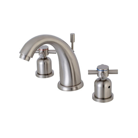 Concord Widespread 8 Inch Modern Bathroom Faucet - BUILDMYPLACE