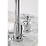 Concord Widespread Bathroom Faucet With Brass Pop Up - BUILDMYPLACE