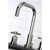 Concord Widespread Bathroom Faucet With Brass Pop Up - BUILDMYPLACE