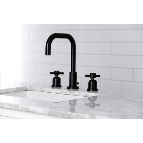 Concord Widespread Bathroom Faucet With Brass Pop Up - BUILDMYPLACE