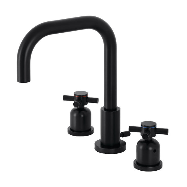 Concord Widespread Bathroom Faucet With Brass Pop Up - BUILDMYPLACE