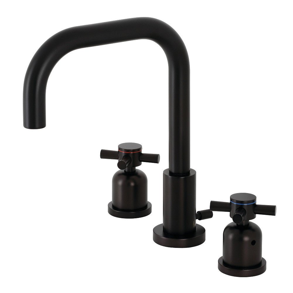 Concord Widespread Bathroom Faucet With Brass Pop Up - BUILDMYPLACE