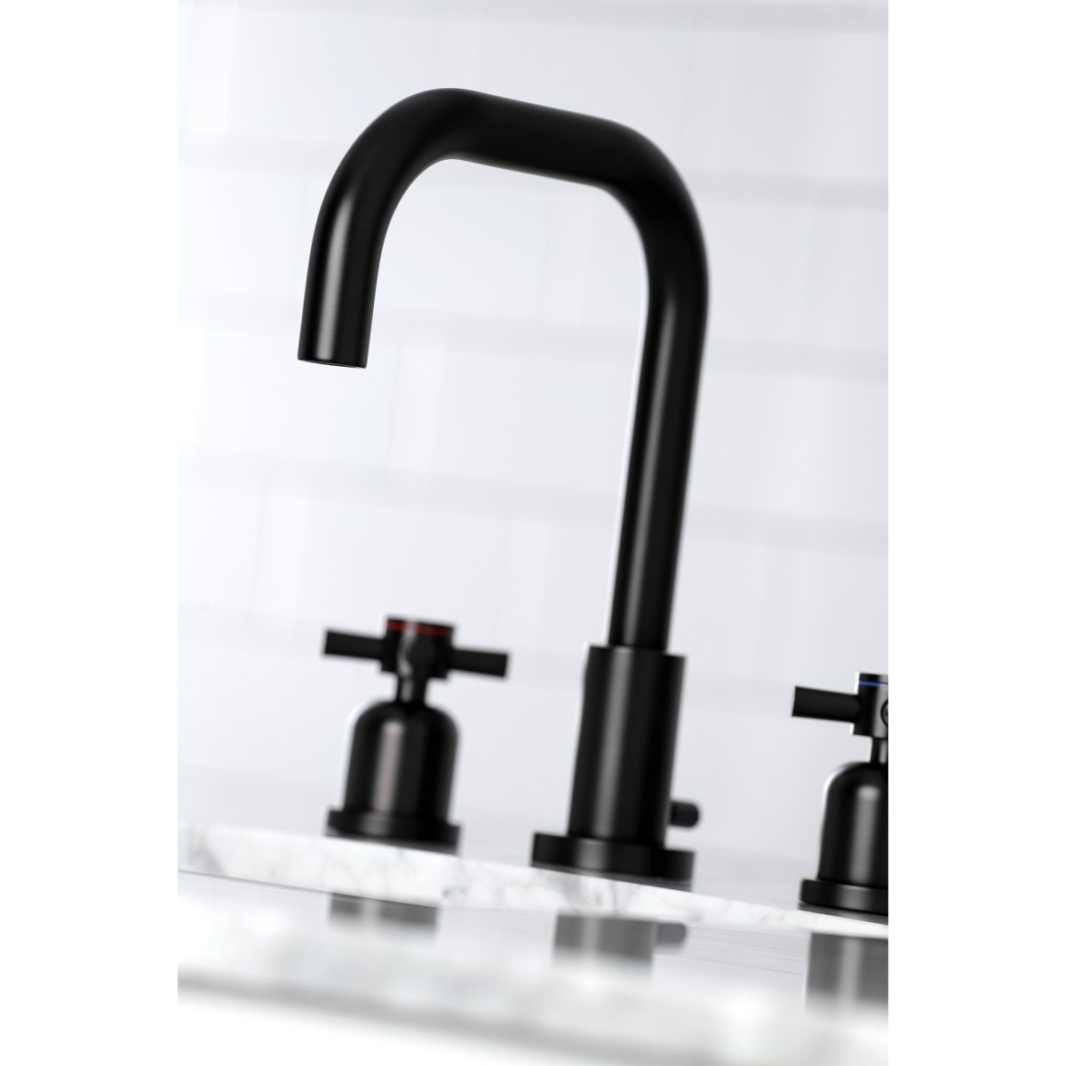 Concord Widespread Bathroom Faucet With Brass Pop Up - BUILDMYPLACE