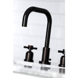 Concord Widespread Bathroom Faucet With Brass Pop Up - BUILDMYPLACE