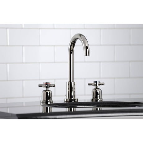 Concord Widespread Modern Bathroom Faucet - BUILDMYPLACE