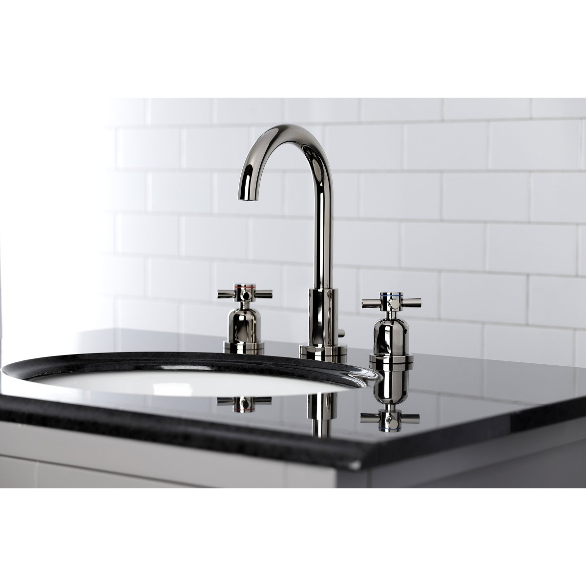 Concord Widespread Modern Bathroom Faucet - BUILDMYPLACE