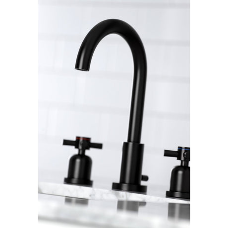 Concord Widespread Modern Bathroom Faucet - BUILDMYPLACE