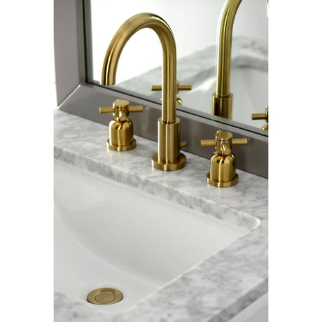 Concord Widespread Modern Bathroom Faucet - BUILDMYPLACE