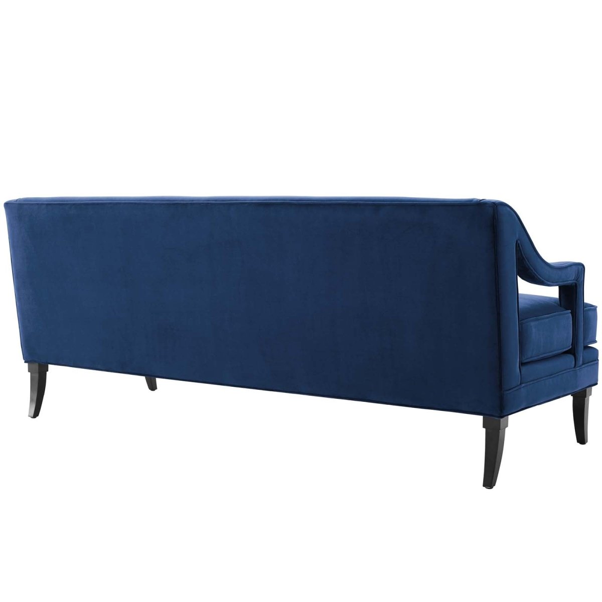 Concur Button Tufted Performance Velvet Sofa - BUILDMYPLACE