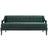 Concur Button Tufted Performance Velvet Sofa - BUILDMYPLACE