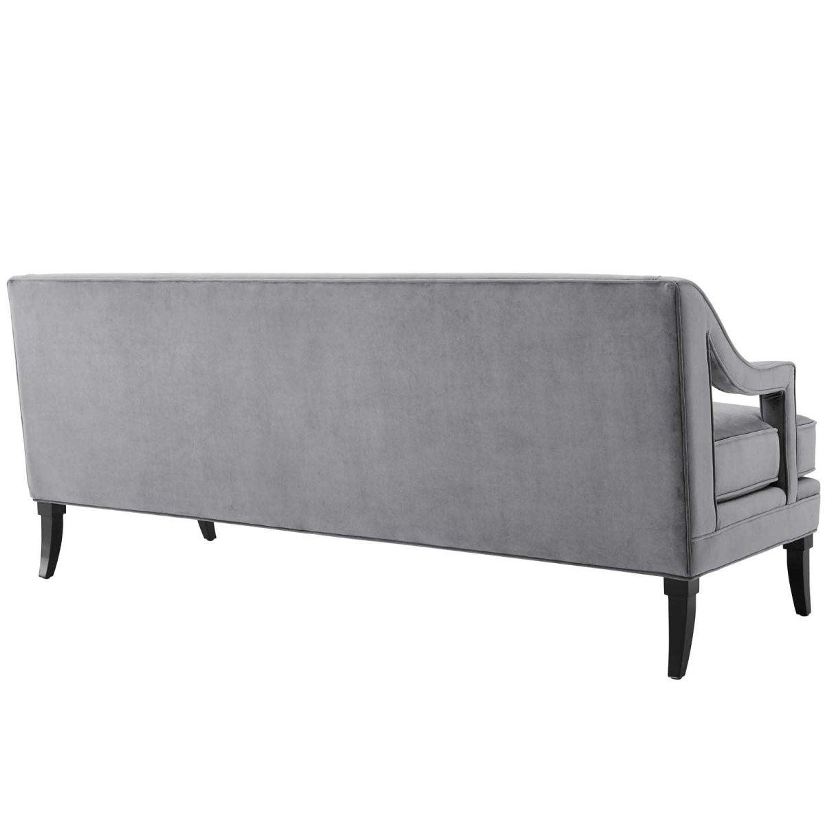 Concur Button Tufted Performance Velvet Sofa - BUILDMYPLACE