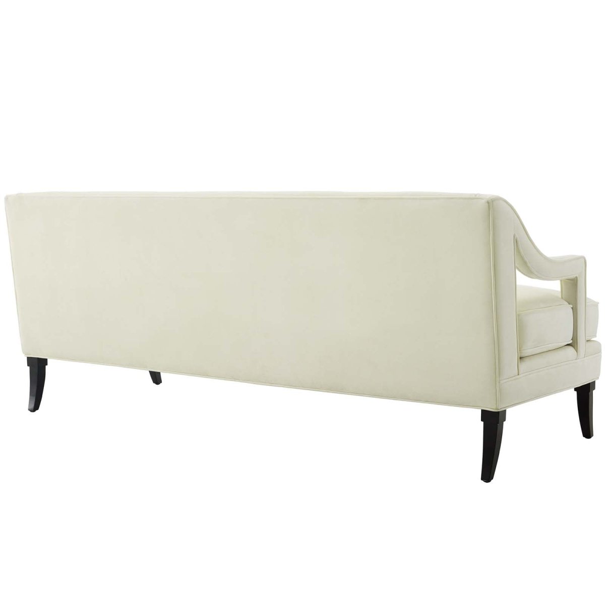 Concur Button Tufted Performance Velvet Sofa - BUILDMYPLACE