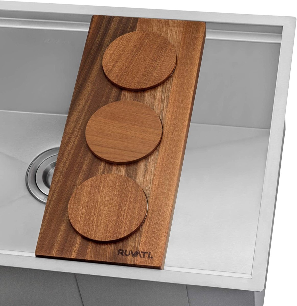 Condiment Tray 3 Bowl Serving Board for Workstation Sinks (complete set) - BUILDMYPLACE