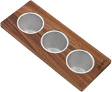 Condiment Tray 3 Bowl Serving Board for Workstation Sinks (complete set) - BUILDMYPLACE