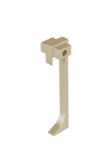 CONSTRUCT Connector For Aluminium skirting 2 - 3/8 in. Champagne Anodized LED Edge Trim 2pc. - BUILDMYPLACE