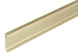 Construct LED Illuminable skirting 2 - 3/8 in. Champagne Anodized Aluminum LED Edge Trim - BUILDMYPLACE
