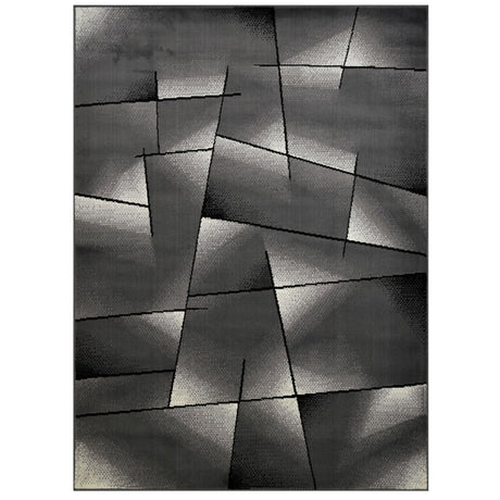 Contempo 41 Area Rugs Grey Rectangle 5 - X - 7 - BUILDMYPLACE