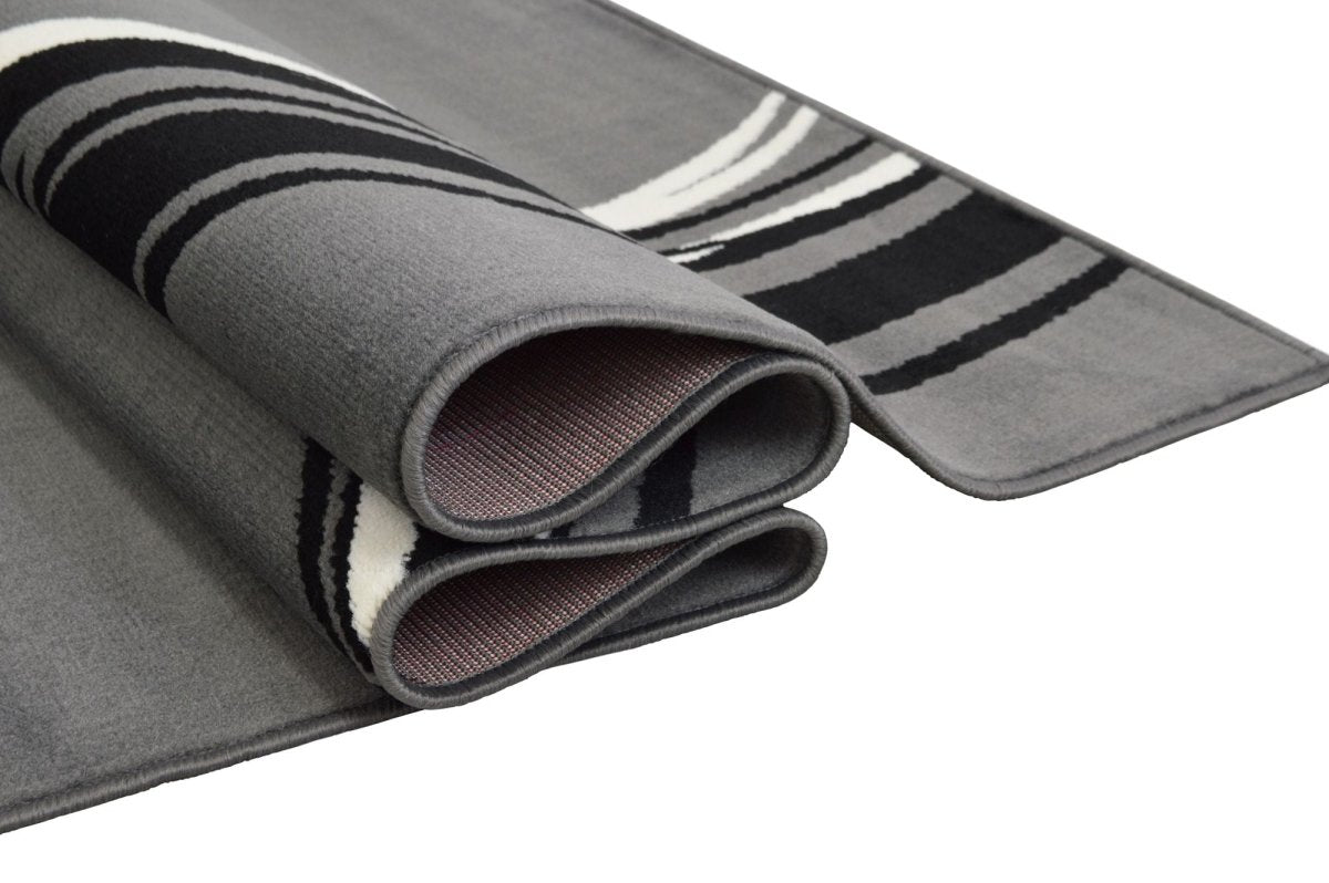 Contempo - 44 Area Rugs Rectangle Gray 5 - X - 7 - BUILDMYPLACE
