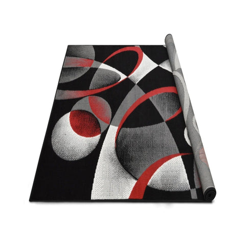 Contempo 45 Area Rugs Fireball Rectangle 5 - X - 7 - BUILDMYPLACE