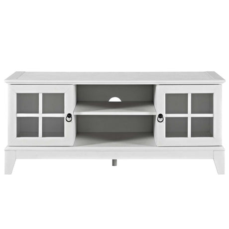 Contemporary Coastal Isle 47" Media Tv Stand - Entertainment Stand - Console Table - BUILDMYPLACE