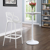 Contemporary Modern Entangles Bar Stool Chairs - Bar Stool Height - BUILDMYPLACE