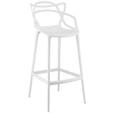 Contemporary Modern Entangles Bar Stool Chairs - Bar Stool Height - BUILDMYPLACE