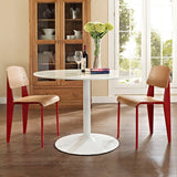 Contemporary Modern Wood Cabin Dining Side Chair - Kitchen Table Set - BUILDMYPLACE