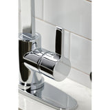 Continental Single - Handle Kitchen Faucet with Brass Sprayer - BUILDMYPLACE