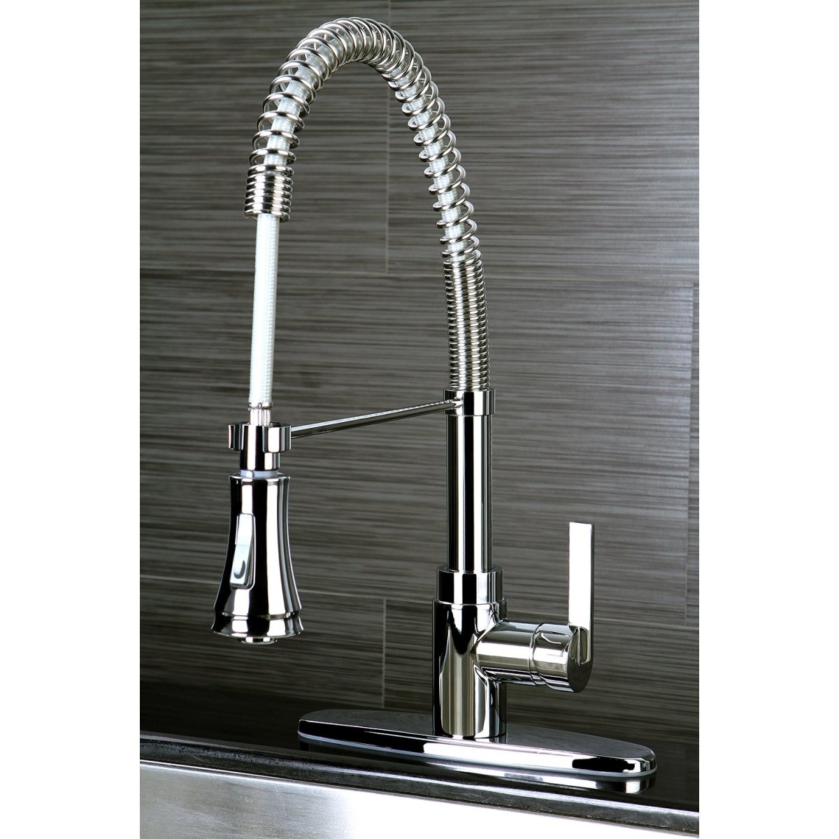 Continental Single - Handle Pre - Rinse Kitchen Faucet - BUILDMYPLACE