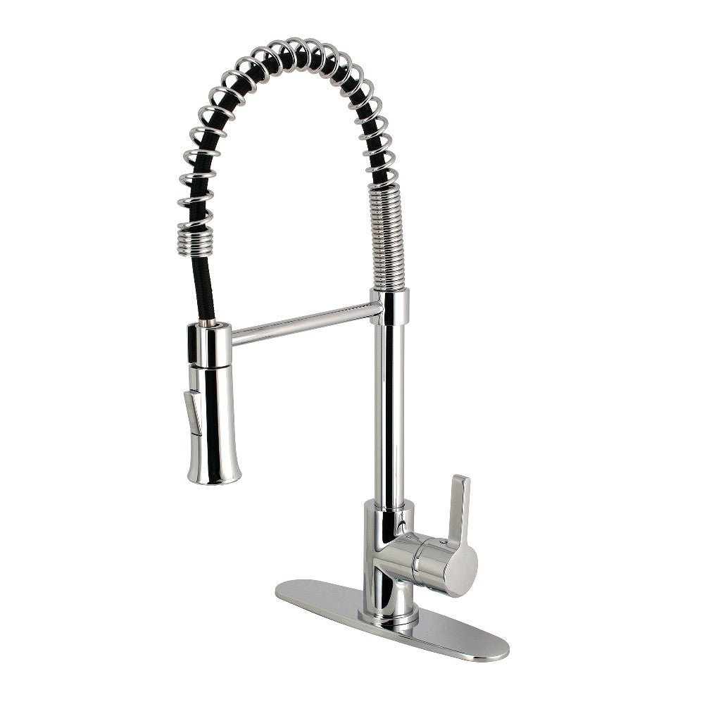 Continental Single - Handle Pull Down Kitchen Faucet - BUILDMYPLACE