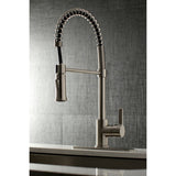 Continental Single - Handle Pull Down Kitchen Faucet - BUILDMYPLACE