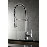 Continental Single - Handle Pull Down Kitchen Faucet - BUILDMYPLACE