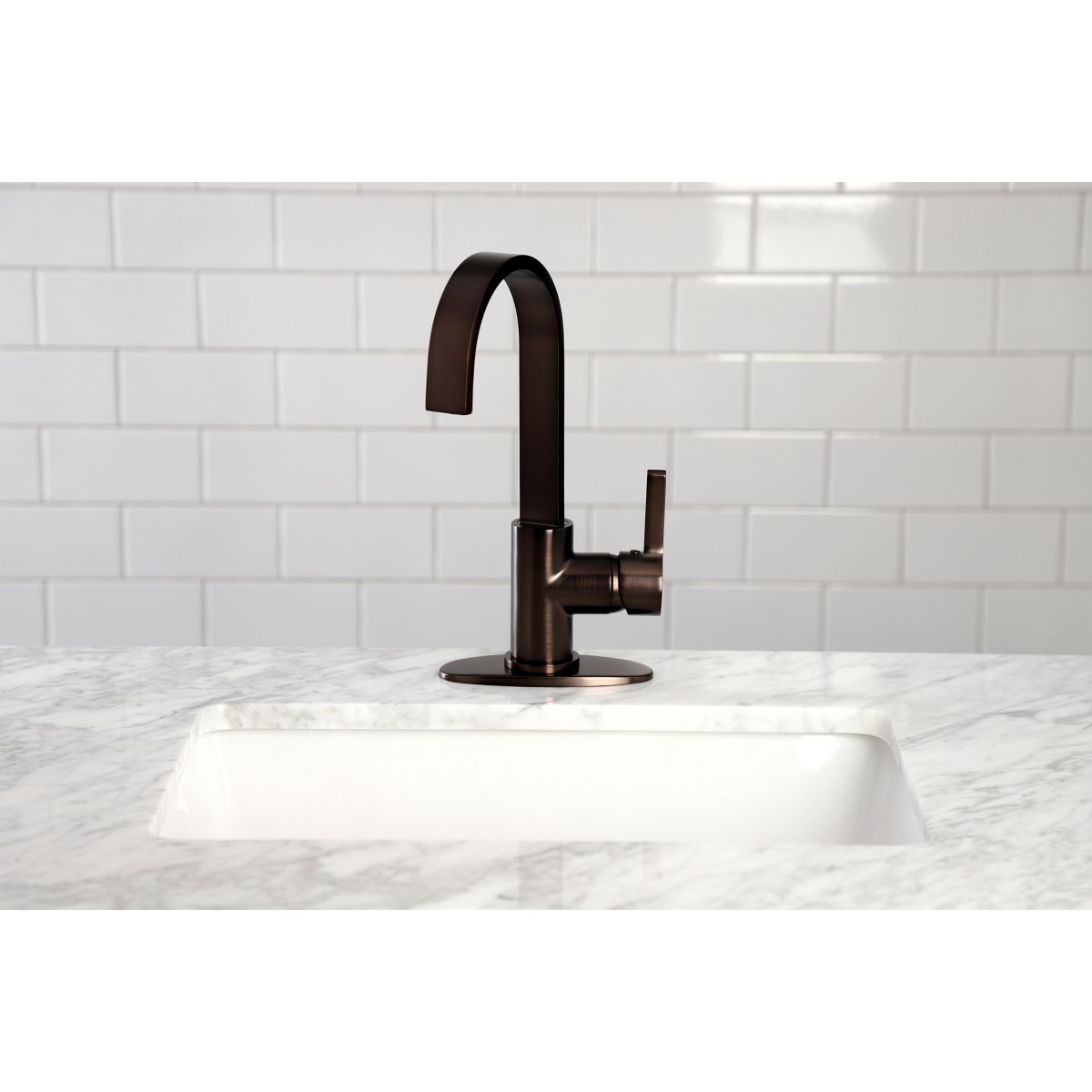 Continental Single - Handle Single Hole Deck Mount Bar Faucet - BUILDMYPLACE