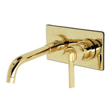 Continental Single - Handle Wall Mount Bathroom Faucet - BUILDMYPLACE